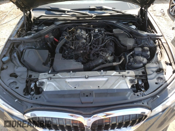 2020 BMW 3 Series 330i xDrive with VIN WBA5R7C05LFH46655, listed as a Copart auction lot 51350962 with 25,698 mi miles and . Bid and sale history available at DreamBid. Image 7.