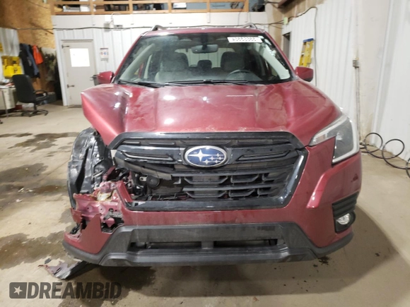 2024 Subaru Forester Premium with VIN JF2SKACC0RH491538, listed as a Copart auction lot 43653365 with 4,512 mi miles and Salvage Title. Bid and sale history available at carsss.com. Image 5.