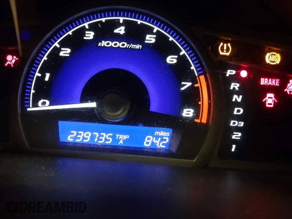 2008 Honda Civic LX with VIN 1HGFA165X8L071637, listed as a IAAI auction lot 41579354 with 239,735 mi miles and . Bid and sale history available at DreamBid. Image 7.