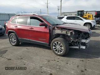 2019 Jeep Cherokee Latitude Plus with VIN 1C4PJMLB4KD477946, listed as a Copart auction lot 84726554 with 79,643 mi miles and Salvage Title. Bid and sale history available at carsss.com. Image 4.