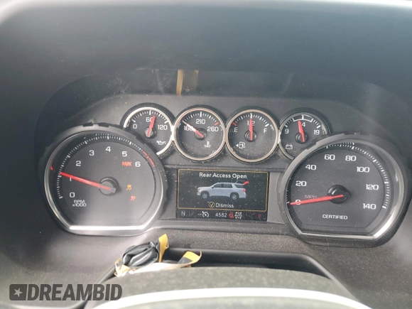 2024 Chevrolet Tahoe Commercial z VIN 1GNSKLED9RR152861, wystawiony jako Copart lot #59890795 z przebiegiem 4 582 mil mil oraz Szkoda całkowita • Salvage title. Historia ofert i sprzedaży dostępna na DreamBid. Obrazek 9.