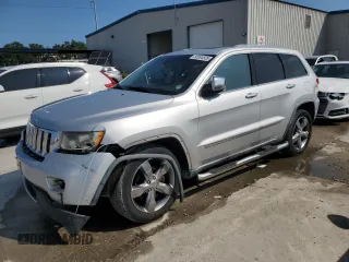 2011 Jeep Grand Cherokee Overland with VIN 1J4RS6GG6BC554856, listed as a Copart auction lot 55994505 with 181,516 mi miles and Salvage title. Bid and sale history available at DreamBid. Image 1.