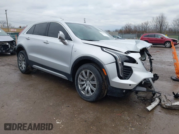 2020 Cadillac XT4 AWD Premium Luxury with VIN 1GYFZDR49LF056320, listed as a IAAI auction lot 41222965 with 78,615 mi miles and . Bid and sale history available at DreamBid. Image 1.
