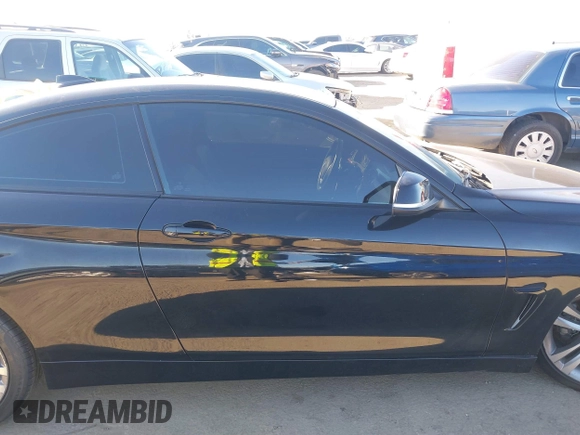 2014 BMW 4 Series 428i with VIN WBA3N7C55EK221259, listed as a IAAI auction lot 41322781 with 100,274 mi miles and . Bid and sale history available at carsss.com. Image 13.