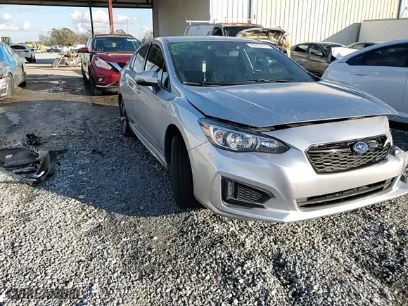 2017 Subaru Impreza Sport with VIN 4S3GKAM66H3619144, listed as a Copart auction lot 85862474 with 106,519 mi miles and Non Repairable. Bid and sale history available at carsss.com. Image 13.