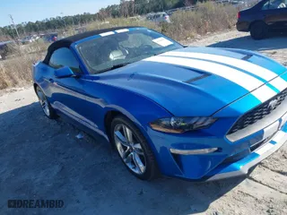 2020 Ford Mustang EcoBoost with VIN 1FATP8UH8L5157974, listed as a IAAI auction lot 41348994 with 48,148 mi miles. Bid and sale history available at carsss.com. Image 1.