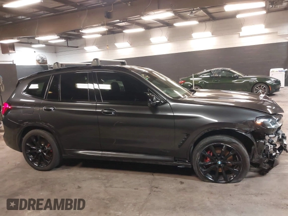 2023 BMW X3 M40i with VIN 5UX83DP09P9P31375, listed as a IAAI auction lot 41567192 with 20,600 mi miles and . Bid and sale history available at DreamBid. Image 13.