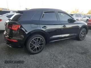 2023 Audi SQ5 Premium Plus with VIN WA1B4AFY4P2030630, listed as a Copart auction lot 76294654 with 51,456 mi miles and Non Repairable. Bid and sale history available at carsss.com. Image 3.