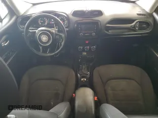 2017 Jeep Renegade Altitude with VIN ZACCJBBB0HPE64660, listed as a Copart auction lot 58768965 with 127,278 mi miles and Salvage title. Bid and sale history available at DreamBid. Image 8.