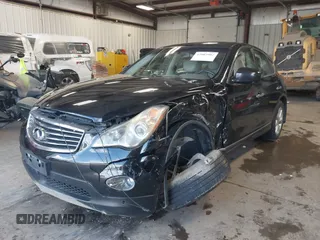 2010 Infiniti EX Journey with VIN JN1AJ0HR3AM751871, listed as a IAAI auction lot 42003902 with 128,754 mi miles. Bid and sale history available at carsss.com. Image 17.