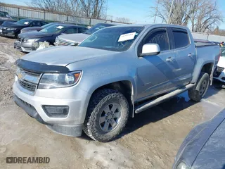2020 Chevrolet Colorado 4WD Work Truck with VIN 1GCGTBEN1L1159601, listed as a IAAI auction lot 41395681 with 77,630 mi miles. Bid and sale history available at carsss.com. Image 2.
