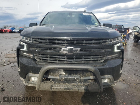 2021 Chevrolet Silverado 1500 RST with VIN 1GCUYEEL8MZ225519, listed as a Copart auction lot 43184385 with 71,378 mi miles and Salvage Title. Bid and sale history available at carsss.com. Image 5.