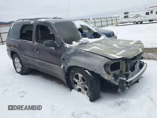 2002 Mazda Tribute LX with VIN 4F2CU08172KM16293, listed as a IAAI auction lot 41496093 with Not Provided miles and . Bid and sale history available at carsss.com. Image 1.