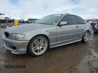 2005 BMW 3 Series 330Ci with VIN WBABD53435PD98893, listed as a Copart auction lot 82405384 with 151,618 mi miles and Salvage Title. Bid and sale history available at carsss.com. Image 1.