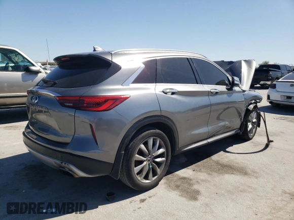 2019 Infiniti QX50 Luxe с VIN 3PCAJ5M1XKF137050, выставлен на аукционе Copart как лот 52307775 с пробегом Не указан миль и Списание • Salvage title. История ставок и продаж доступна на DreamBid. Изображение 3.