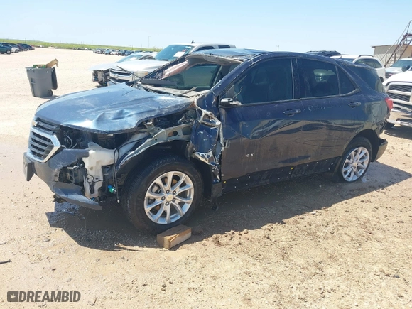 2019 Chevrolet Equinox LS with VIN 3GNAXHEVXKS514346, listed as a IAAI auction lot 41985302 with 79,978 mi miles. Bid and sale history available at carsss.com. Image 2.