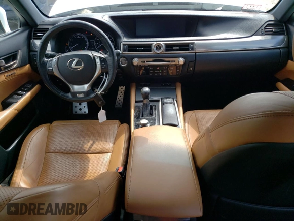 2015 Lexus GS 350 with VIN JTHCE1BL1FA000831, listed as a Copart auction lot 50019535 with 179,121 mi miles and Clean Title. Bid and sale history available at carsss.com. Image 8.