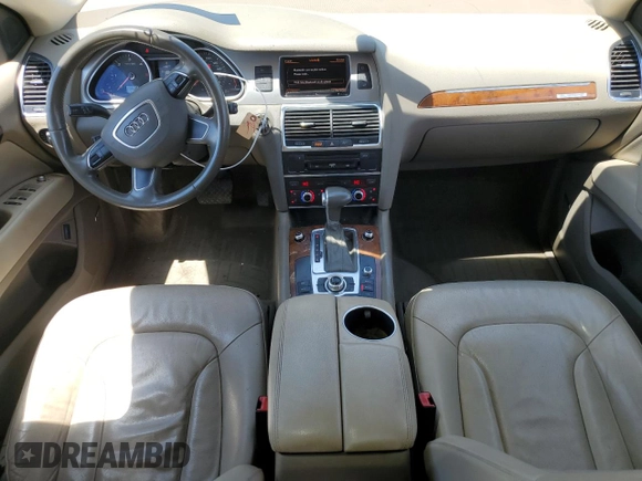 2013 Audi Q7 Premium Plus with VIN WA1LMAFE8DD003313, listed as a Copart auction lot 55308525 with 145,816 mi miles and Salvage title. Bid and sale history available at DreamBid. Image 8.
