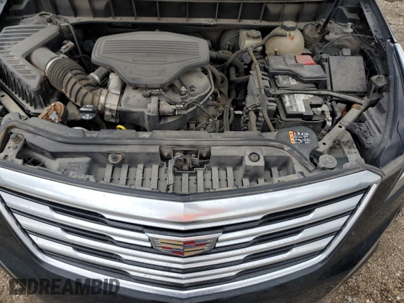 2017 Cadillac XT5 FWD with VIN 1GYKNARS9HZ237365, listed as a Copart auction lot 54190955 with 89,722 mi miles and Salvage Title. Bid and sale history available at DreamBid. Image 12.