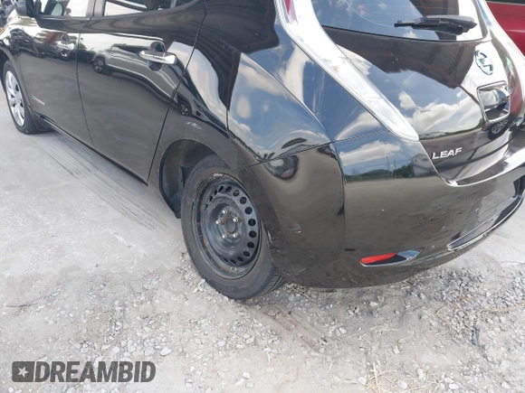 2013 Nissan LEAF SV with VIN 1N4AZ0CP5DC423797, listed as a IAAI auction lot 42097383 with Not provided miles and . Bid and sale history available at DreamBid. Image 6.