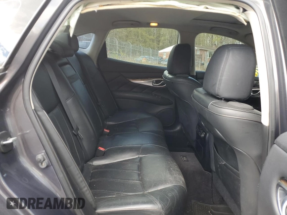 2012 Infiniti M with VIN JN1BY1ARXCM395969, listed as a Copart auction lot 52706675 with Not provided miles and Salvage title. Bid and sale history available at DreamBid. Image 10.