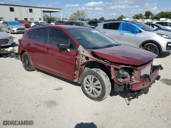 2022 Subaru Impreza with VIN 4S3GTAA61N1710783, listed as a Copart auction lot 71966694 with 49,278 mi miles and Salvage Title. Bid and sale history available at carsss.com. Image 4.