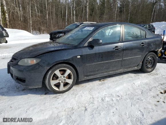 2007 Mazda Mazda3 s Touring with VIN JM1BK323271714907, listed as a Copart auction lot 45210465 with 304,518 mi miles and Salvage Title. Bid and sale history available at carsss.com. Image 1.