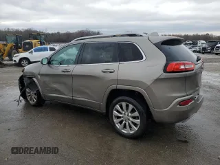 2016 Jeep Cherokee Overland with VIN 1C4PJLJS6GW303028, listed as a Copart auction lot 84814944 with 80,622 mi miles and Salvage title. Bid and sale history available at DreamBid. Image 2.
