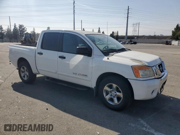 2011 Nissan Titan SV with VIN 1N6AA0EKXBN322210, listed as a Copart auction lot 54178105 with 125,380 mi miles and Salvage Title. Bid and sale history available at DreamBid. Image 4.