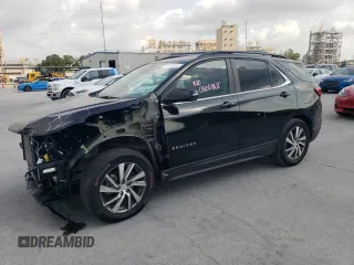 2022 Chevrolet Equinox LT z VIN 3GNAXKEV5NL280421, wystawiony jako Copart lot #56853125 z przebiegiem 38 681 mil mil oraz Szkoda całkowita • Salvage title. Historia ofert i sprzedaży dostępna na DreamBid. Obrazek 1.
