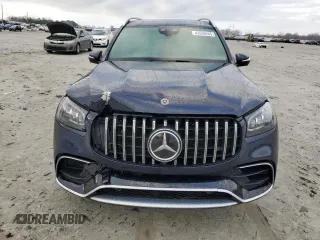 2021 Mercedes-Benz GLS with VIN 4JGFF8KE0MA291269, listed as a Copart auction lot 43530265 with 55,124 mi miles and Salvage Title. Bid and sale history available at carsss.com. Image 5.