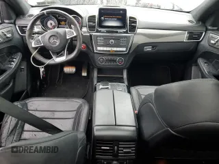2018 Mercedes-Benz GLE 63 S AMG with VIN 4JGED7FB2JA116058, listed as a Copart auction lot 58478445 with 67,749 mi miles and Salvage title. Bid and sale history available at DreamBid. Image 8.