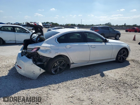 2024 BMW 3 Series 330i z VIN 3MW69FF06R8E24468, wystawiony jako Copart lot #48425065 z przebiegiem 11 875 mil mil oraz Szkoda całkowita • Salvage title. Historia ofert i sprzedaży dostępna na DreamBid. Obrazek 3.