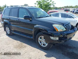 2004 Lexus GX 470 z VIN JTJBT20X440054414, wystawiony jako IAAI lot #42101241 z przebiegiem 128 484 mil mil oraz . Historia ofert i sprzedaży dostępna na DreamBid. Obrazek 1.