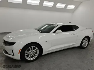 2021 Chevrolet Camaro 1LS with VIN 1G1FA1RX1M0110275, listed as a Copart auction lot 47963695 with 55,718 mi miles and Clean Title. Bid and sale history available at carsss.com. Image 1.