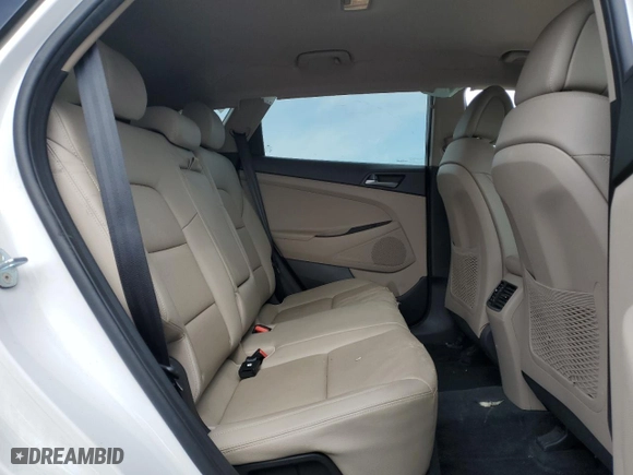 2017 Hyundai Tucson SE Plus with VIN KM8J33A4XHU420492, listed as a Copart auction lot 46785295 with 104,844 mi miles and Salvage Title. Bid and sale history available at carsss.com. Image 12.