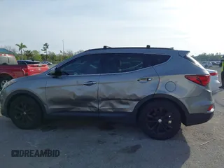 2017 Hyundai Santa Fe Sport 2.0T with VIN 5XYZU4LA0HG487276, listed as a IAAI auction lot 41441697 with 118,248 mi miles. Bid and sale history available at carsss.com. Image 6.