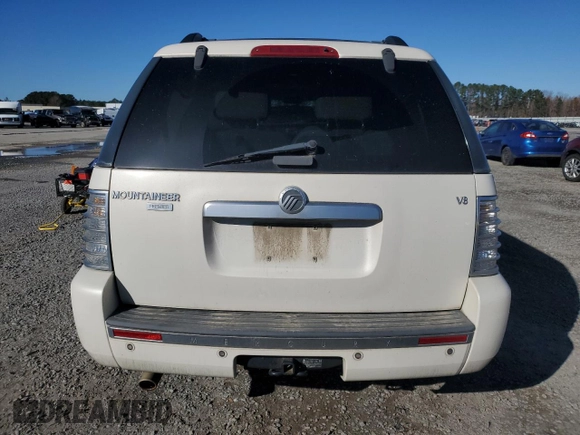 2008 Mercury Mountaineer Premier with VIN 4M2EU38828UJ05689, listed as a Copart auction lot 83856914 with 184,404 mi miles and Salvage Title. Bid and sale history available at carsss.com. Image 6.