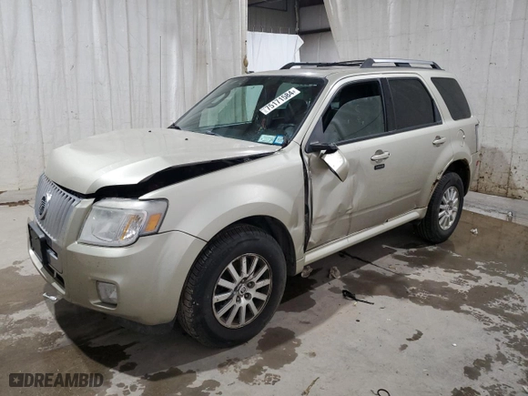 2010 Mercury Mariner Premier with VIN 4M2CN9HG9AKJ27365, listed as a Copart auction lot 75171584 with 169,193 mi miles and Salvage Title. Bid and sale history available at carsss.com. Image 1.