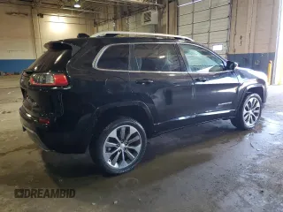 2019 Jeep Cherokee Overland with VIN 1C4PJMJN3KD191597, listed as a Copart auction lot 53457865 with 34,877 mi miles and Clean title. Bid and sale history available at DreamBid. Image 3.