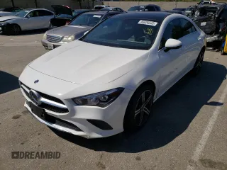 2020 Mercedes-Benz CLA with VIN W1K5J4GB8LN123611, listed as a Copart auction lot 46626543 with 25,331 mi miles. Bid and sale history available at carsss.com. Image 1.