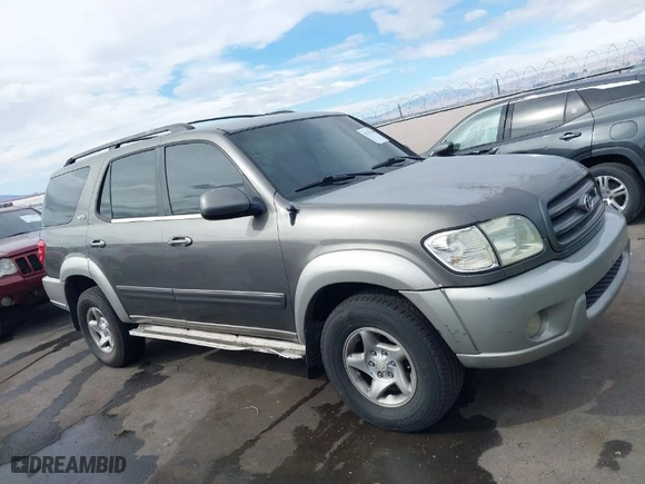 2003 Toyota Sequoia SR5 with VIN 5TDZT34A83S179926, listed as a IAAI auction lot 41707244 with NaN miles. Bid and sale history available at carsss.com. Image 14.