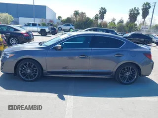 2019 Acura ILX w/Premium/A-Spec Pkg with VIN 19UDE2F8XKA005491, listed as a IAAI auction lot 41949481 with 44,282 mi miles. Bid and sale history available at carsss.com. Image 14.