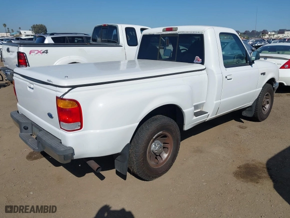 1998 Ford Ranger XL with VIN 1FTYR10C9WPA53384, listed as a IAAI auction lot 41860859 with 157,050 mi miles. Bid and sale history available at carsss.com. Image 4.
