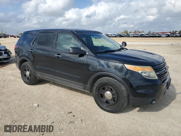 2014 Ford Utility Police Interceptor with VIN 1FM5K8AR8EGB59113, listed as a Copart auction lot 85054724 with 143,318 mi miles and Clean Title. Bid and sale history available at carsss.com. Image 4.