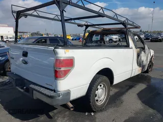 2012 Ford F-150 XL with VIN 1FTMF1CM5CKD99307, listed as a IAAI auction lot 40965877 with 1 mi miles. Bid and sale history available at carsss.com. Image 4.