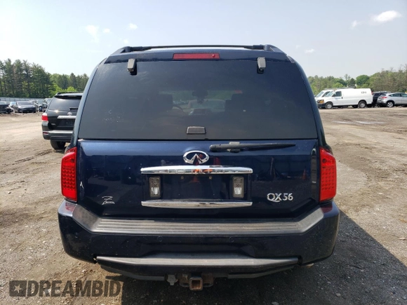2007 Infiniti QX56 z VIN 5N3AA08C87N806622, wystawiony jako Copart lot #57411845 z przebiegiem 218 557 mil mil oraz Czysty tytuł • Clean title. Historia ofert i sprzedaży dostępna na DreamBid. Obrazek 6.