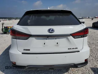 2021 Lexus RX with VIN 2T2YGMDA9MC058947, listed as a Copart auction lot 55890114 with 56,502 mi miles and Salvage Title. Bid and sale history available at carsss.com. Image 6.