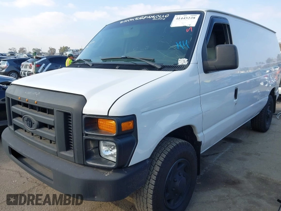 2011 Ford Econoline Cargo Commercial with VIN 1FTNE1EW5BDA33646, listed as a IAAI auction lot 41445228 with 120,594 mi miles and . Bid and sale history available at DreamBid. Image 16.