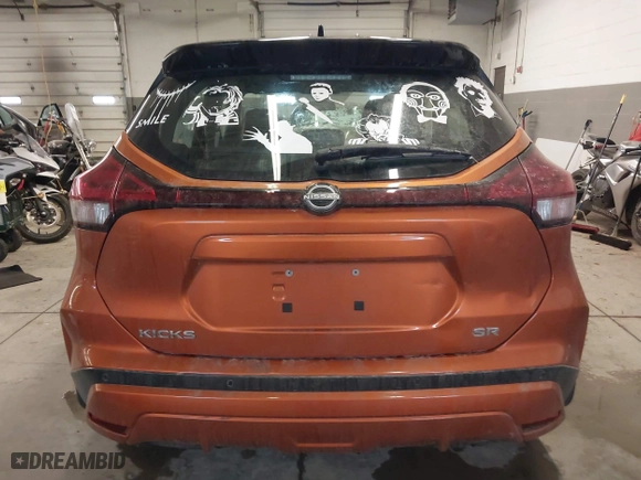 2022 Nissan Kicks SR with VIN 3N1CP5DV4NL528018, listed as a IAAI auction lot 41605959 with 94,249 mi miles. Bid and sale history available at carsss.com. Image 17.